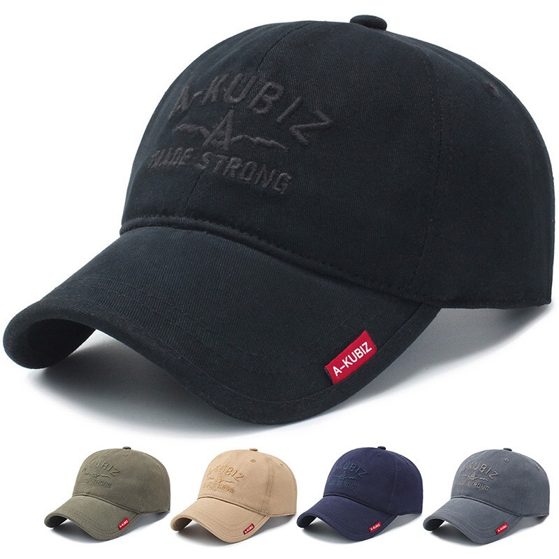 Baseball Cap Structured - Golf dad hat adjustable classic low