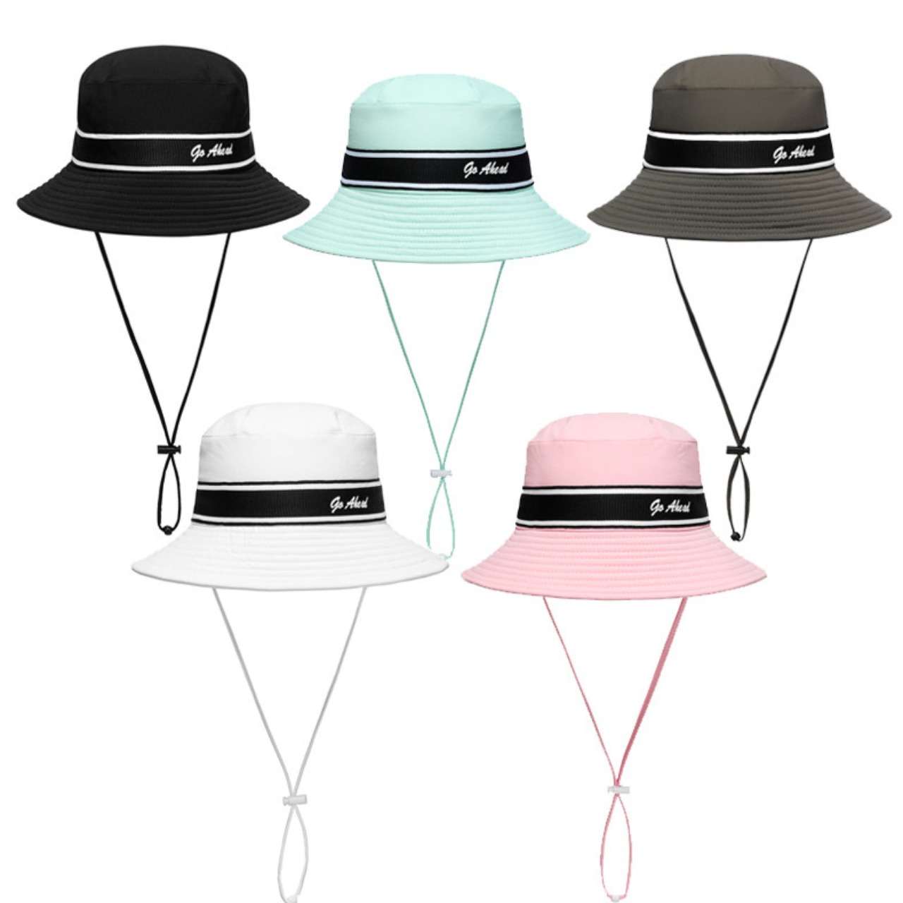 Sun Hat Wide Brim - 2026 New Korean Style Golf UPF50+