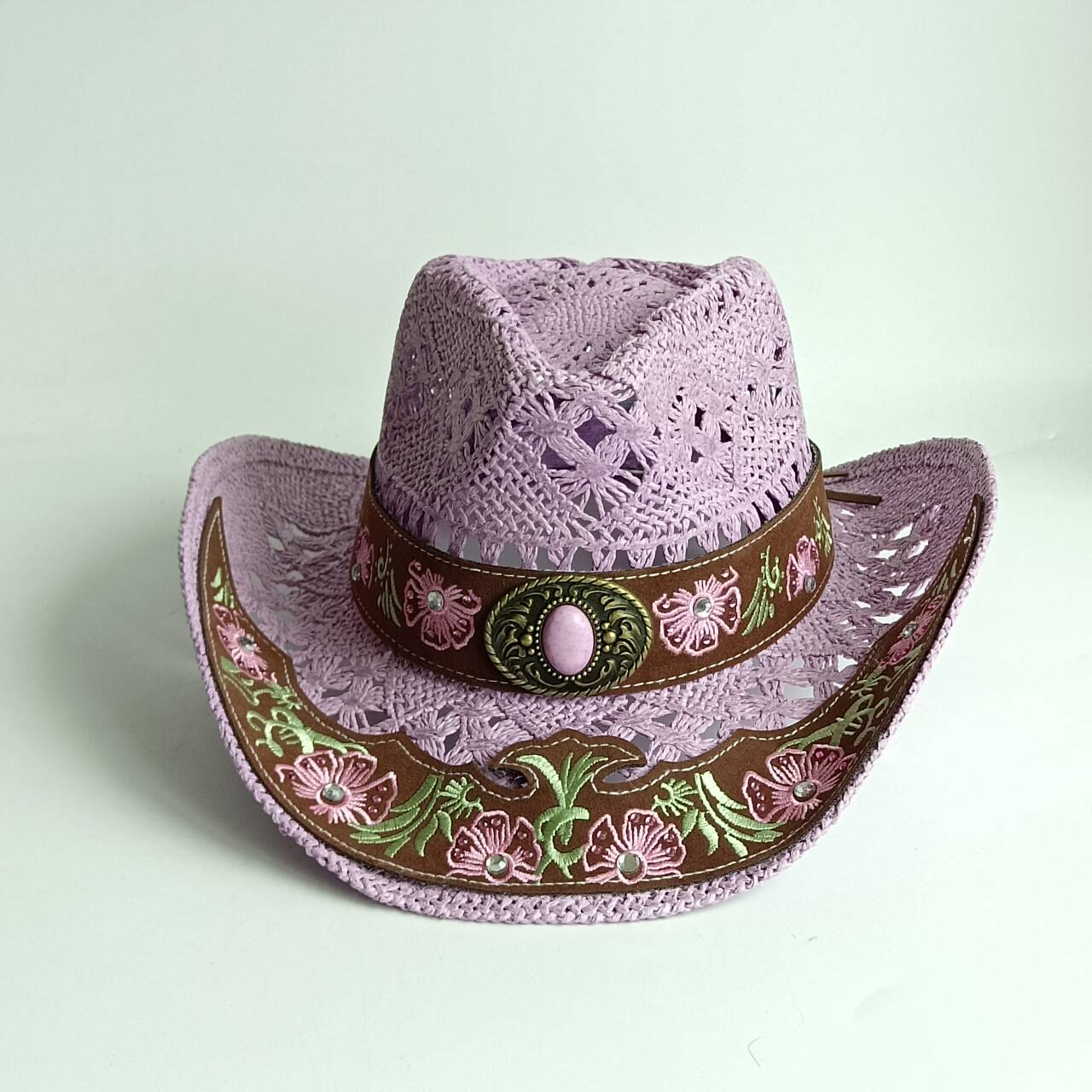 Women Hollow Crochet Western C - огляд і ціна Cowboy Hat Straw