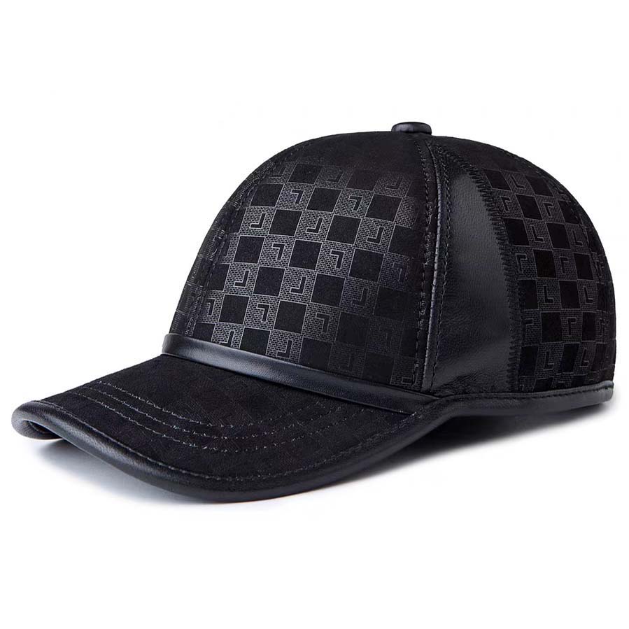 Hat For Man Genuine Suede Leat - огляд і ціна Baseball Cap Structured