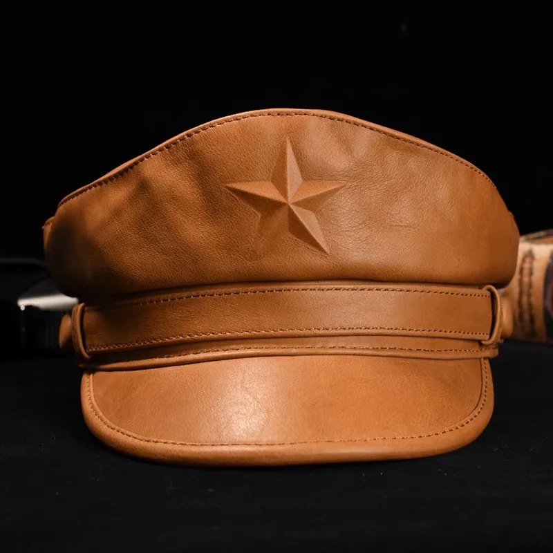 Novel Army Cap For Men Retro F - огляд і ціна Snapback Hat Flat