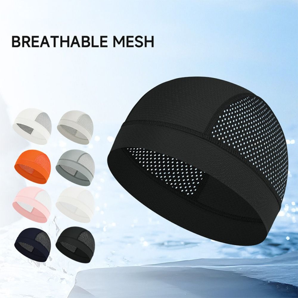 Casual Thin Mesh Skull Beanie  - огляд і ціна Skull Cap Helmet Liner