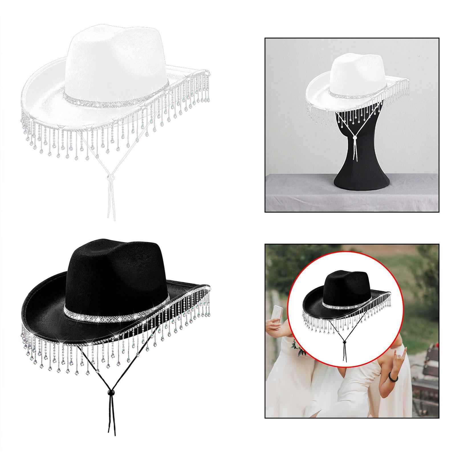 Women Cowboy Hat with Rhinesto - огляд і ціна Cowboy Hat Straw
