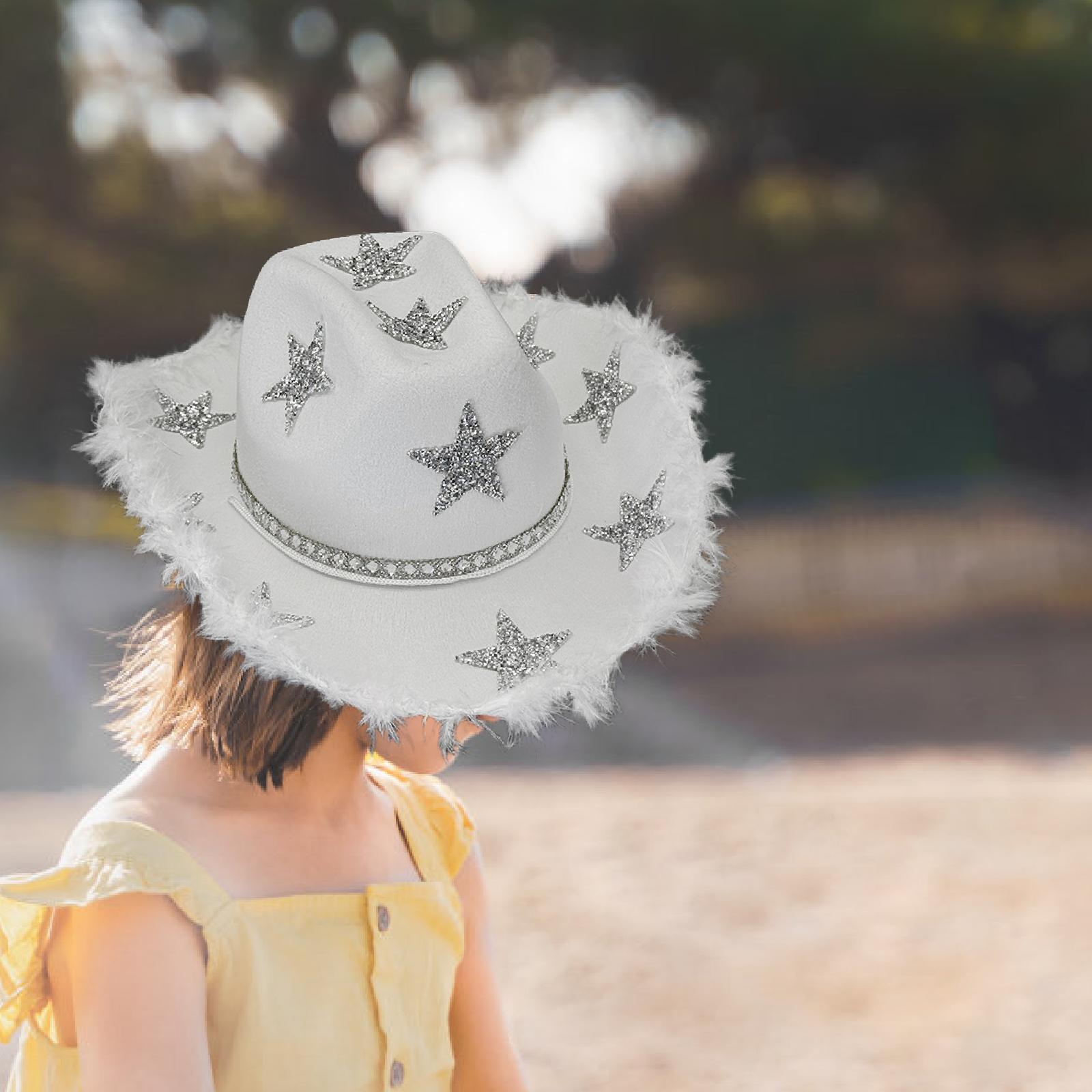 Women Cowboy Hat with Rhinesto - огляд і ціна Cowboy Hat Straw