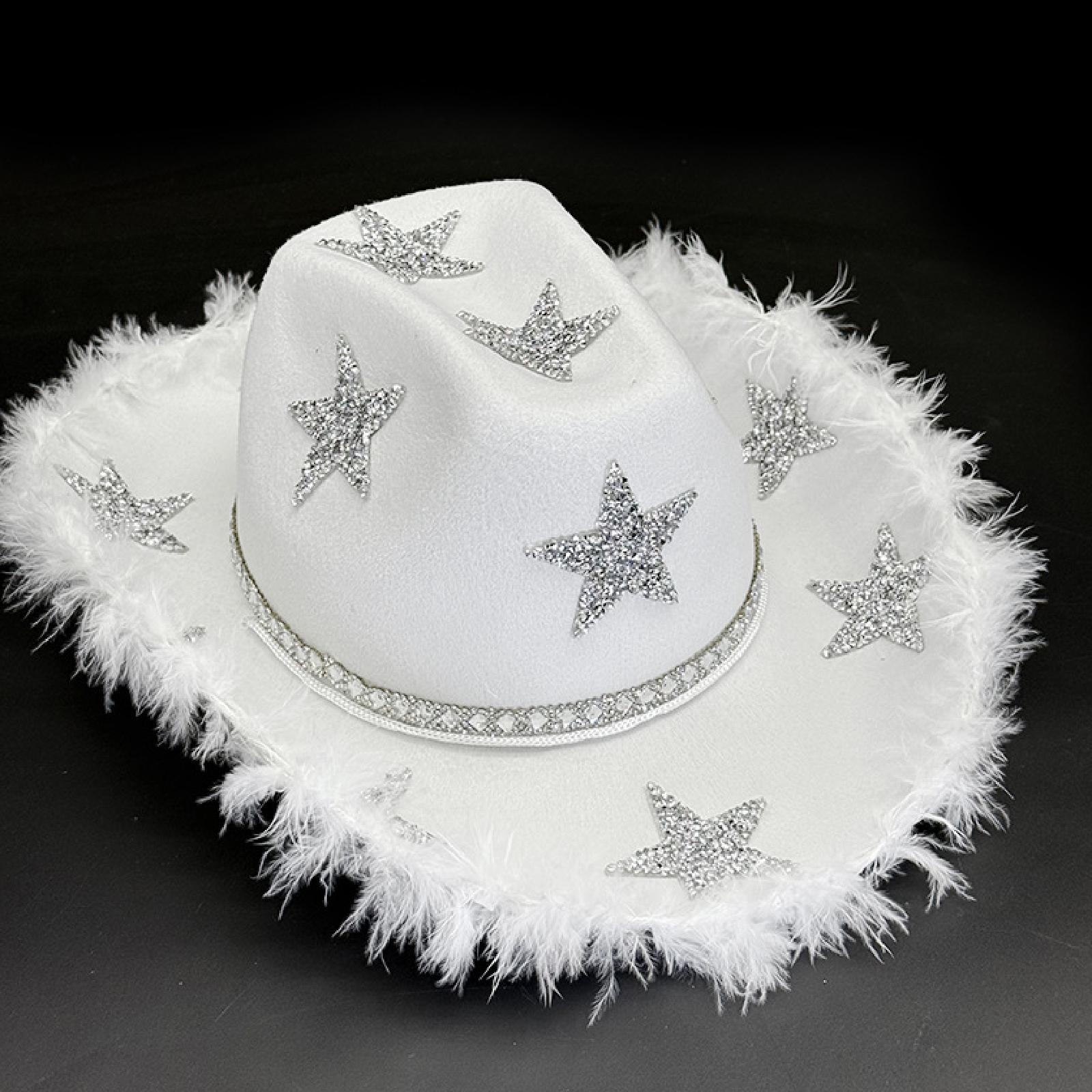 Women Cowboy Hat with Rhinesto - огляд і ціна Cowboy Hat Straw