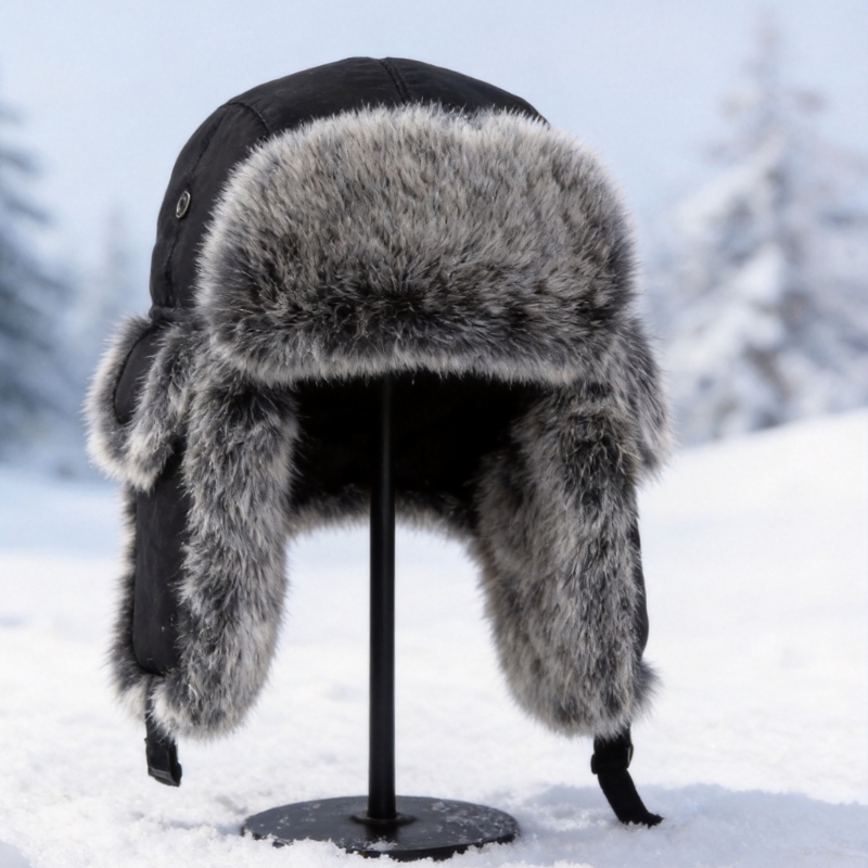 652F Cold Weather Earflap Hat  - огляд і ціна Trapper Hat Ear Flap