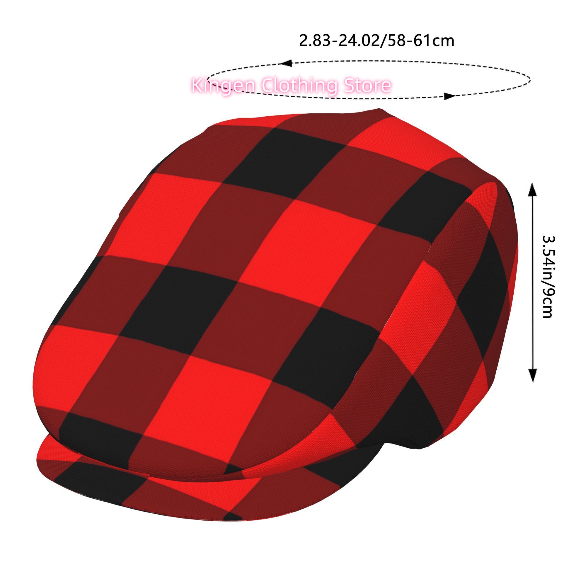 Adjustable Flat Caps for Men A - огляд і ціна Newsboy Cap Ivy