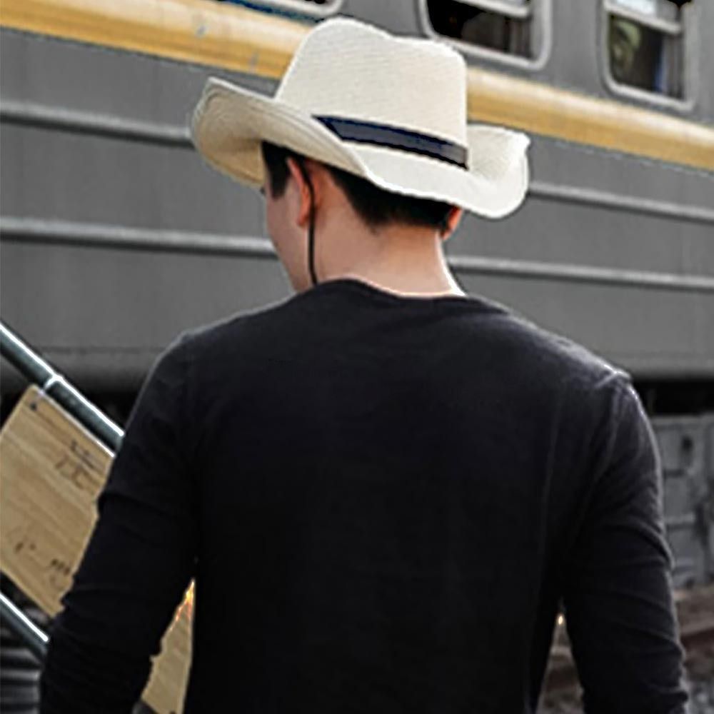 Fashion UV Protection Western  - огляд і ціна Cowboy Hat Straw