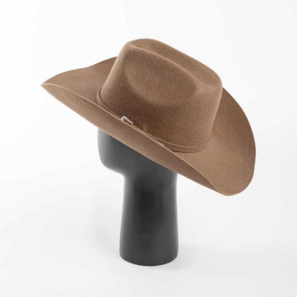 Wool Cowboy Hat with Studded L - огляд і ціна Fedora Hat Wool